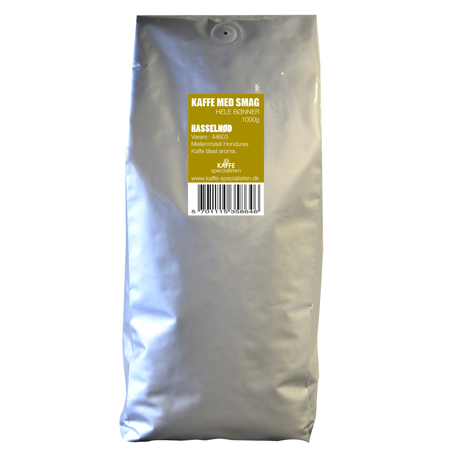 Te og kaffespecialisten, Hasselnød Malet til espressokaffe 250 g..