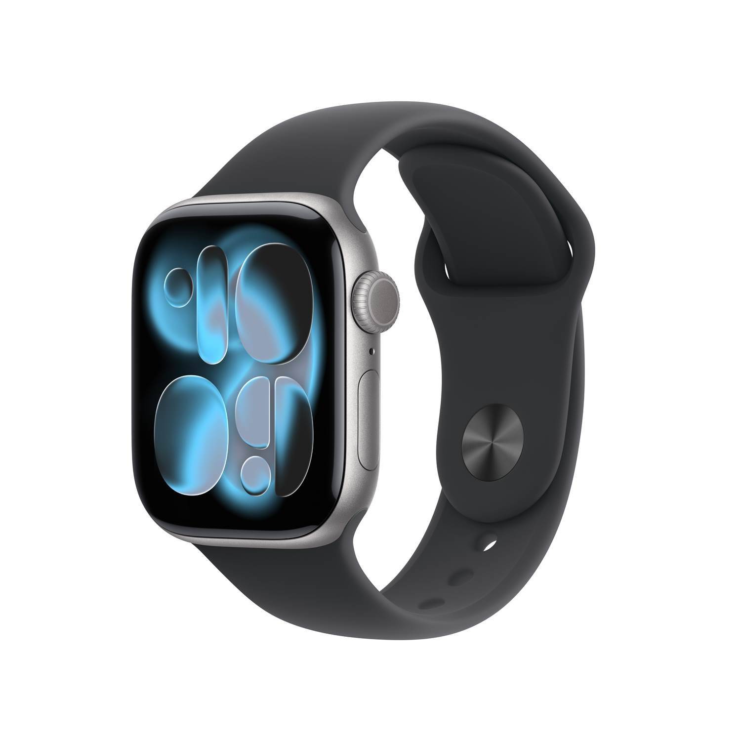 Apple Watch S11 GPS+Cell 42mm Space Grey Aluminium Black Sport Band S/M