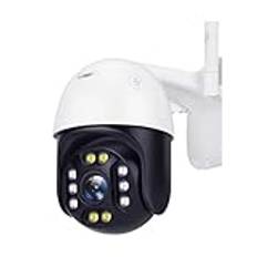 Säkerhetskameror, 5MP IP-kamera 5X optisk zoom Videoövervakning 3MP trådlös CCTV-kamera NVR utomhussäkerhetsskydd PTZ-kamera(3MP 5X Add 128G)