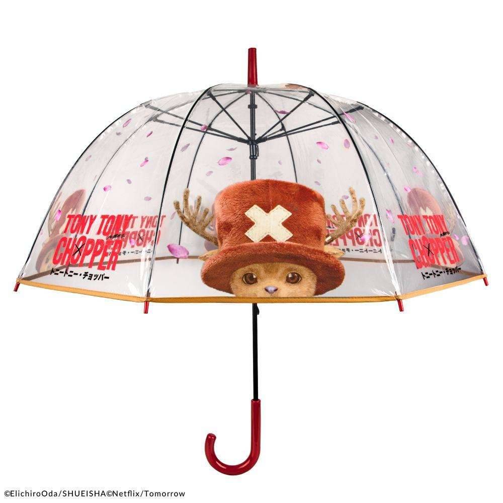 One Piece Tony Tony Chopper Genomskinligt Paraply
