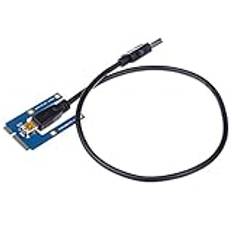 Sessleger USB 3.0 Mini PCI-E till PCIe PCI Express 1X till 16X expansionskortöverföring adapterkabel för gruvdrift