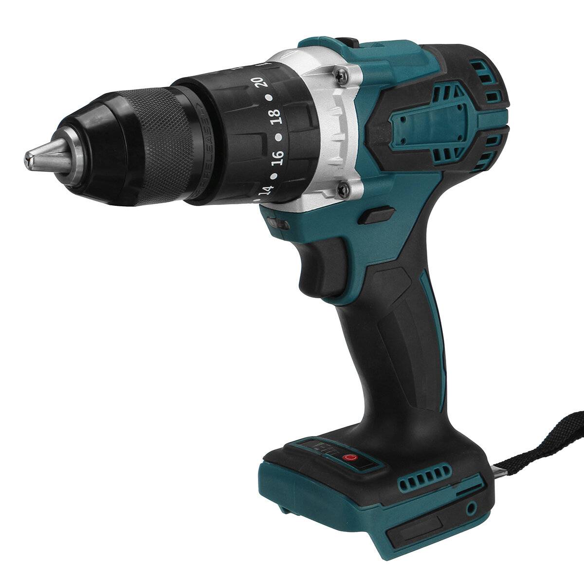 520NM 4000rpm Borstlös Sladdlös Slagborrmaskin För Makita 18V Batteri