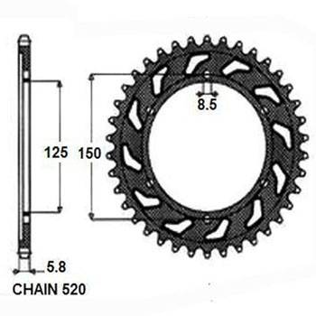 SUNSTAR 1-3547-42 Drev
