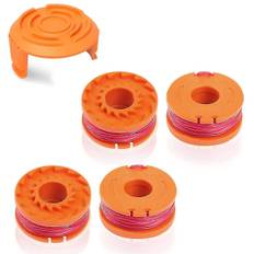 Worx Wa0004.1 Worx 20v Græsslåmaskine Lang Livs Erstatningstrådspole 1,65mm/3m Kompatibel med Wg150, Wg151.5, wg160, wg163e.2, wg163e.1, wg174, wg180 (4 Spor