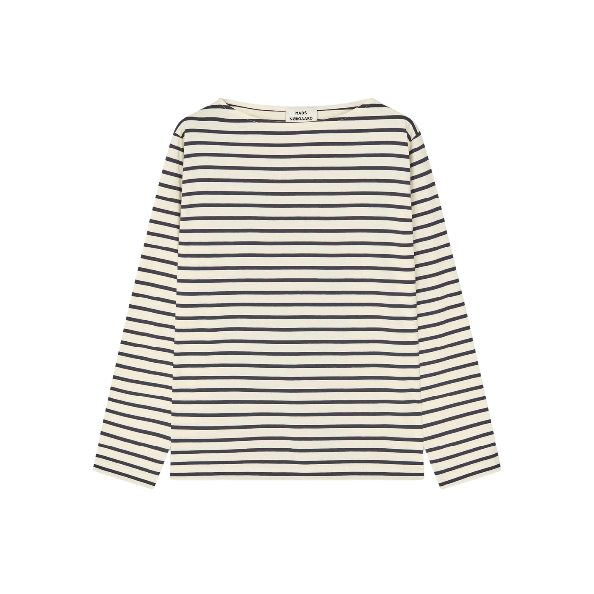 Mads Nørgaard Soft Single Silke Tee - VANILLA ICE/PARISIAN / M