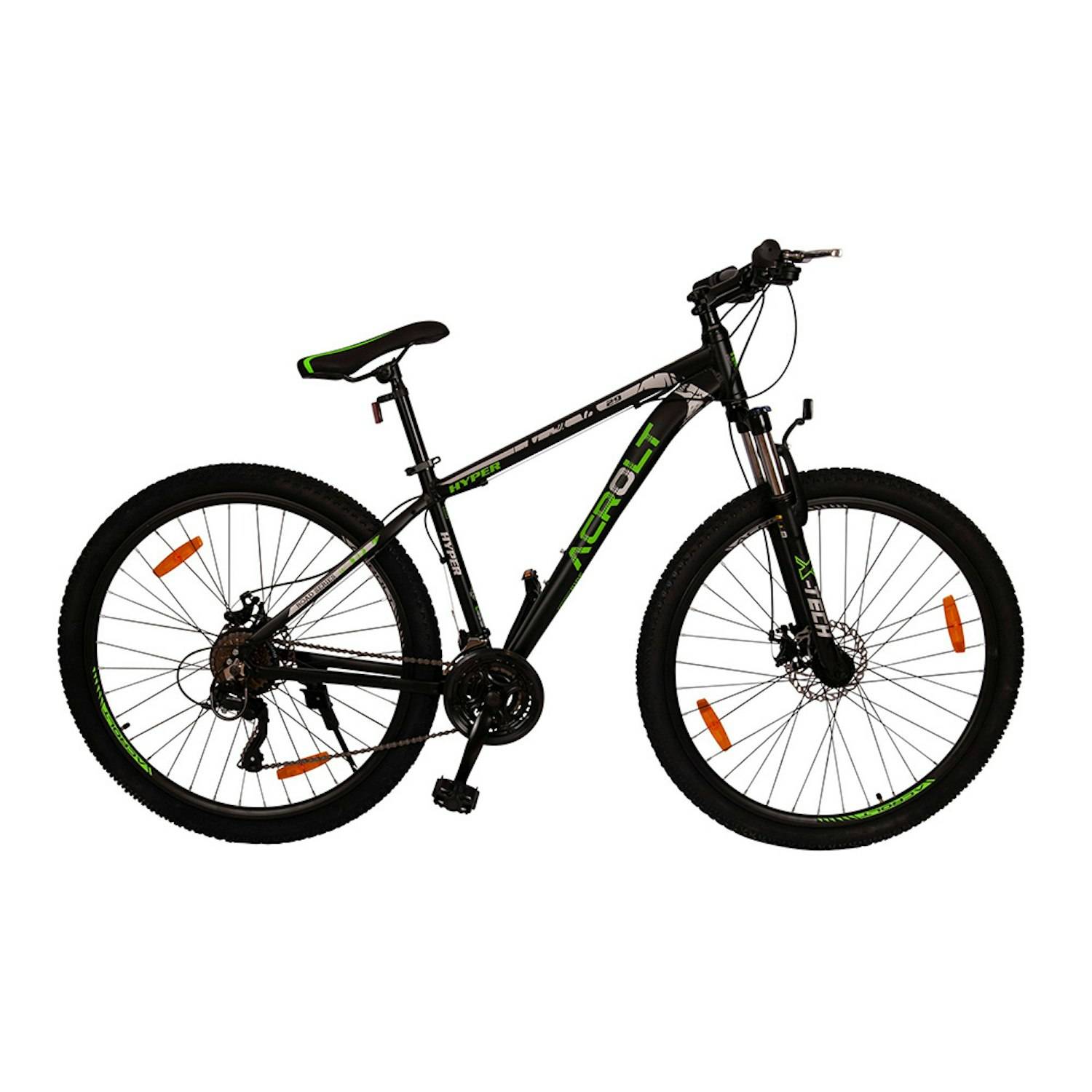 Mountainbike Acrolt  Alu Factor 29" Svart/Grön