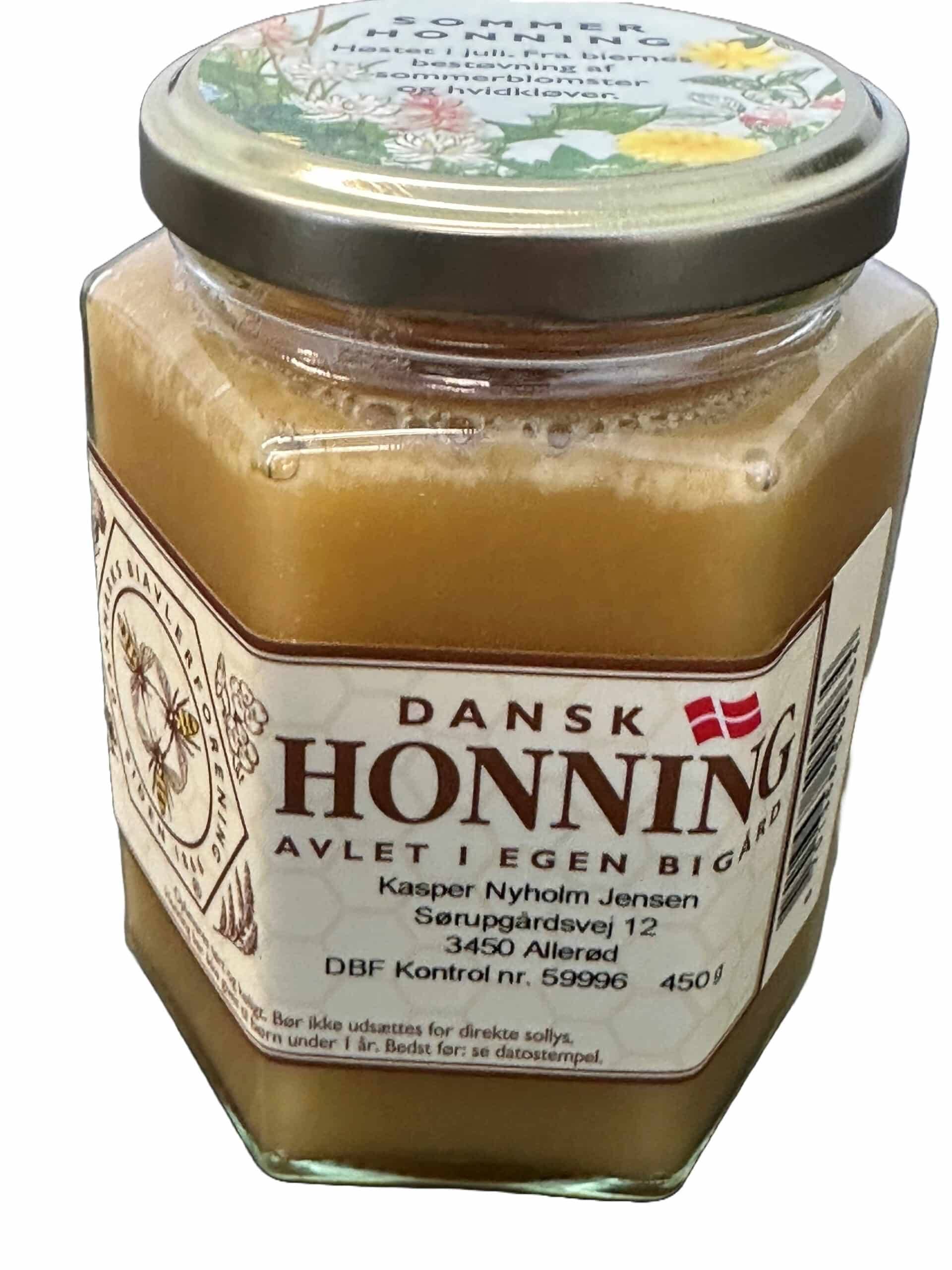 Sommer Honning 450g i glas