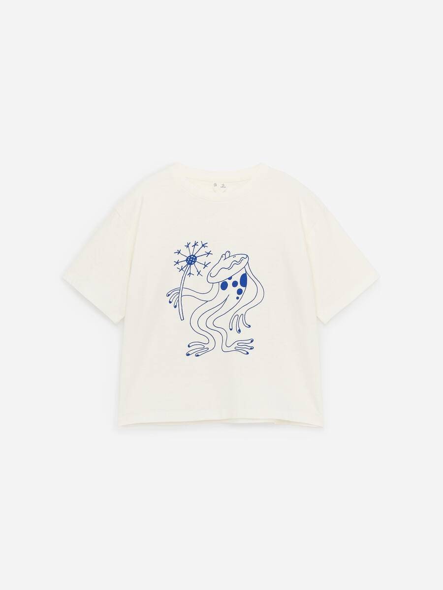 ARKET Oversized T-shirt -Vit, 86/92