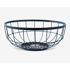 Frugtskål metal sort Ø.28 cm