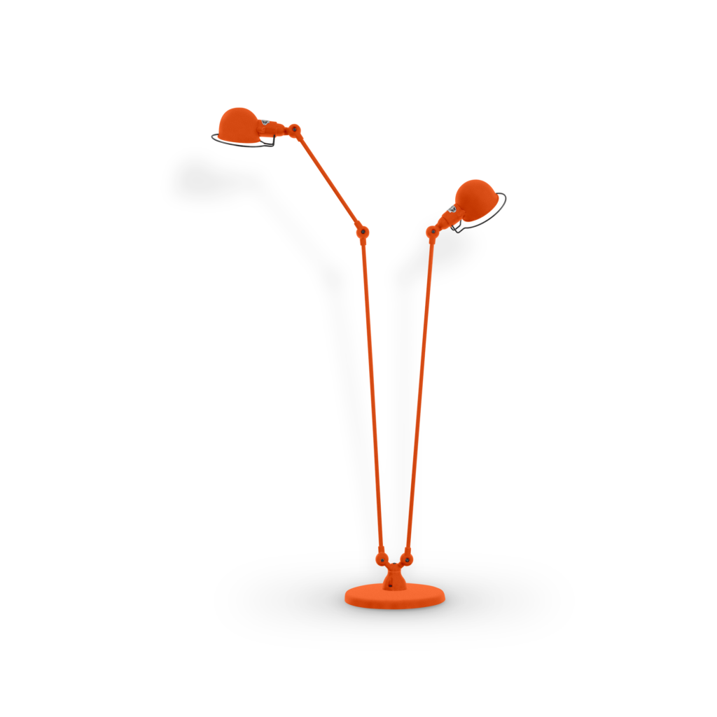 Signal SI8380 gulvlampe fra Jieldé - Orange / Mat