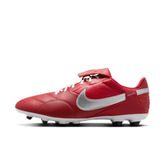Nike Premier 3 FG Low Top-fodboldstøvler - rød - 45