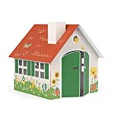 FOLDZILLA Playhouse XXL 1,2 x 1,15 x 1,13 m Made of cardboard Wendy house - Playhouse Summer House