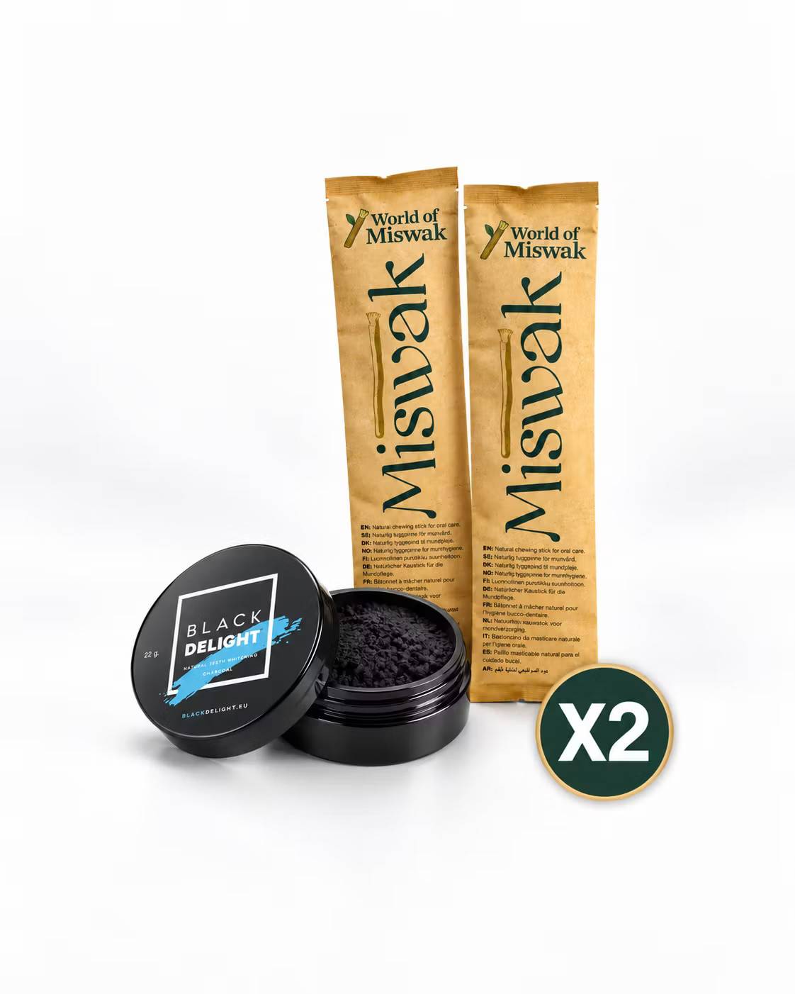 Black Delight + Miswak – Paketpris