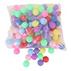KVSERT 150 /förpackning färgade pingisbollar 40 mm underhållning bordtennisbollar blandade färger ölpong bollar spel