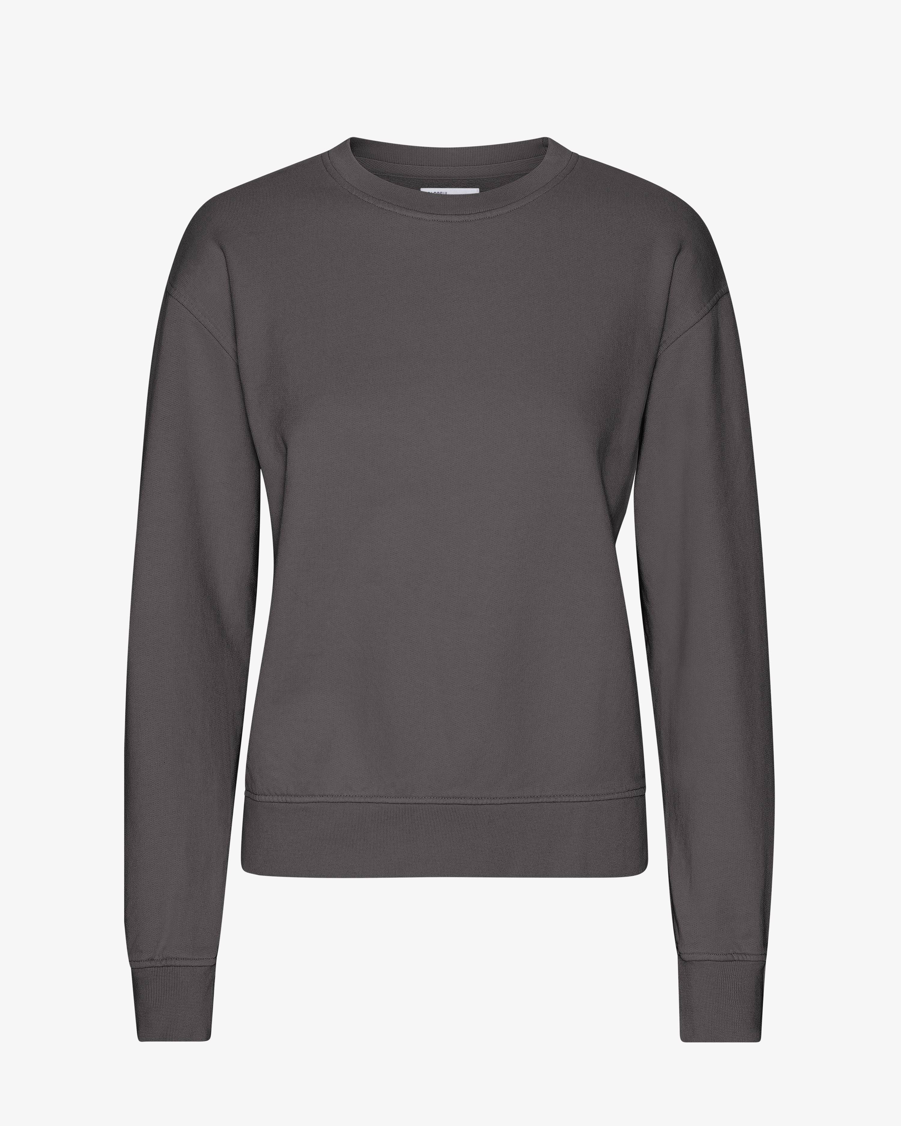 Women Classic Organic Crew - Lava Grey - XS
