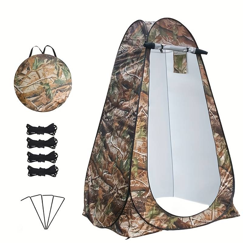 TEMU Outdoor Bathroom Fully Automatic Quick Opening Shower Tent, To Set Up Changing Clothes, Photography, Fishing, Movie Watching Tent, Movable Household Toilet Tent, Camping Private Tent.