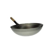 Wok pande flad bund 33 cm. - Wok, Grill og gasblus