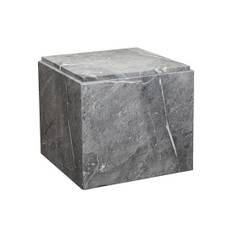 Cube side table London stone