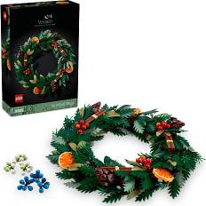 LEGO Icons Krans Boligindretningssæt med julepynt 10340 (På lager i butik)