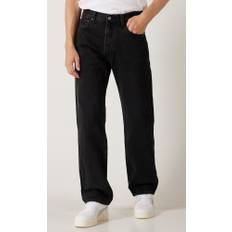 555™ Relaxed Straight Svart Jeans