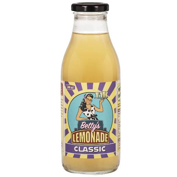 Betty´s Lemonade - Classic - 500 ml.