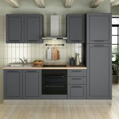 Komplett Kök Mimo Furniture Liliane 255 Charcoal matt