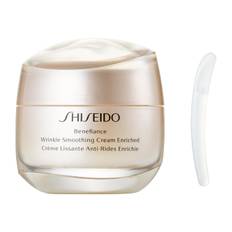 [Official] SHISEIDO Benefiance Wrinkle Smoothing Cream Enriched 50g | Cream/Eye Cream | Floral Green Scent | Dry Fine Wrinkles Moisturizing | Shiseido