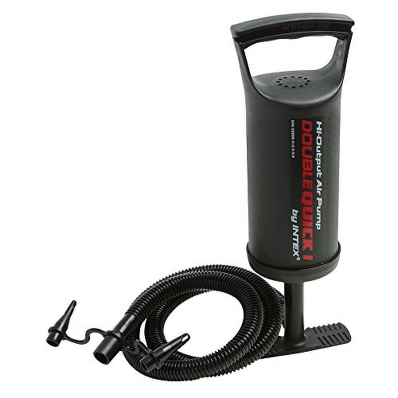 Intex Double Quick 1 Hand Pumpe - Luftpumpe - 29 cm - Mit 3...