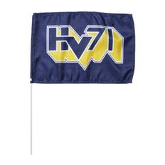 Flagga med pinne 30x45cm, navy, Unisex, ONESIZE