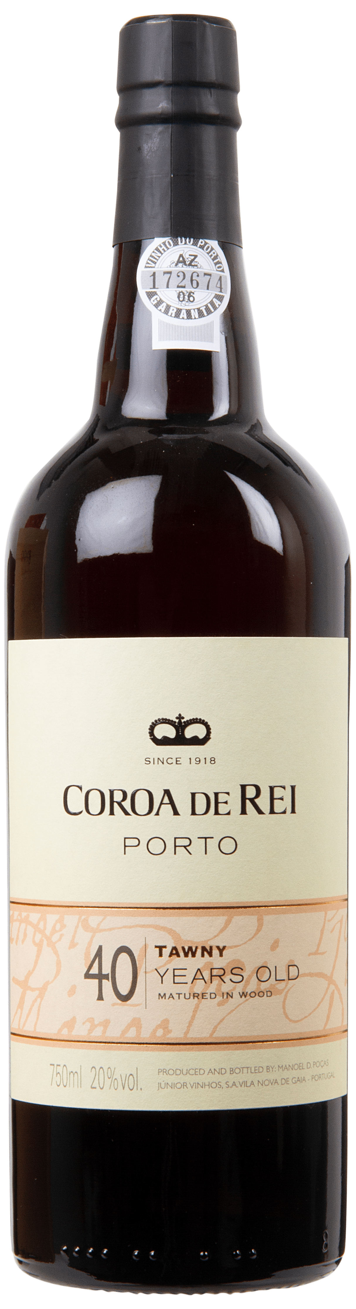 Poças, Tawny Port 40 Years Old Coroa de Rei