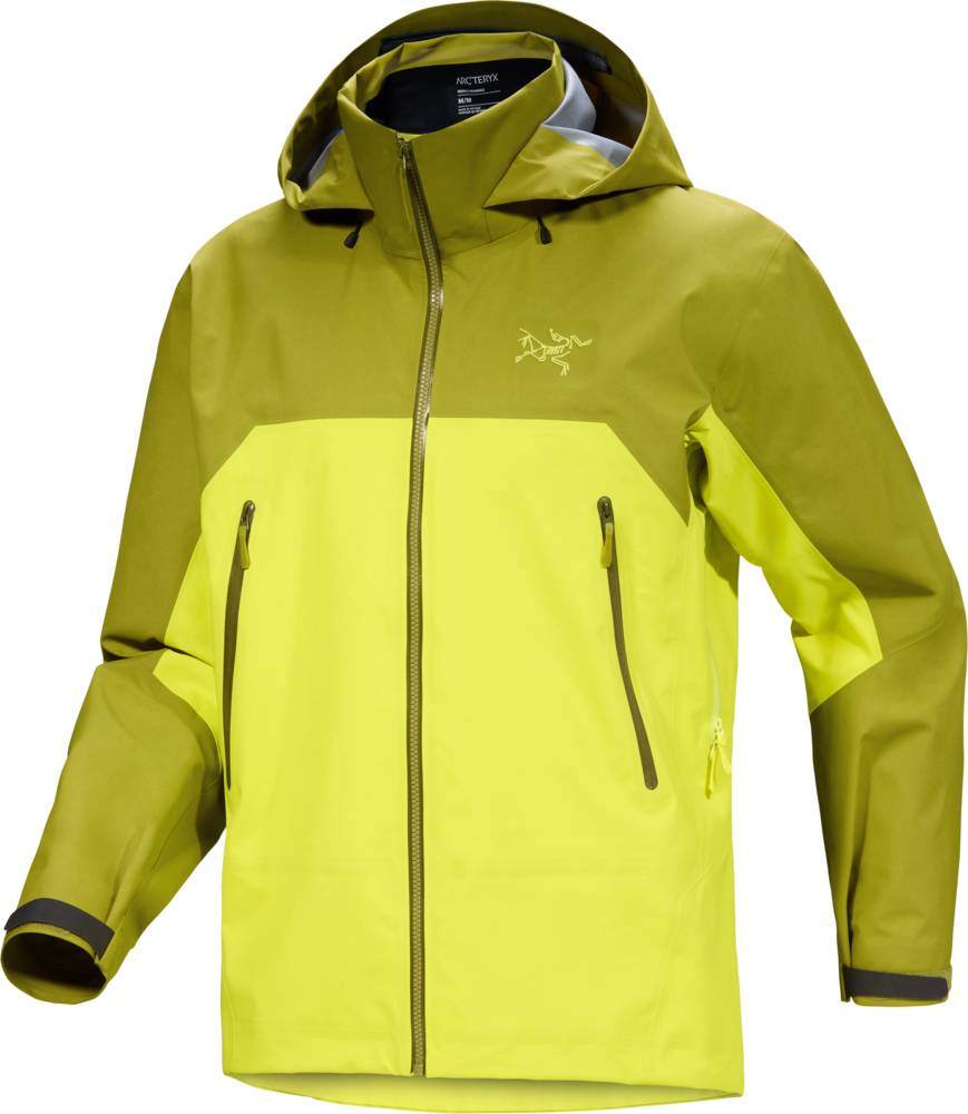 Arc'teryx Men's Beta Ar Jacket Olive Moss / Euphoria, L
