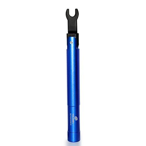 TOJOIN SMA Momentnyckel SMA Torque Wrench för RF-kontakt för Adapterkonverterare BärbarSkiftnyckel för Proffs Industri Lila/Blå (SMA Blue-1pc)