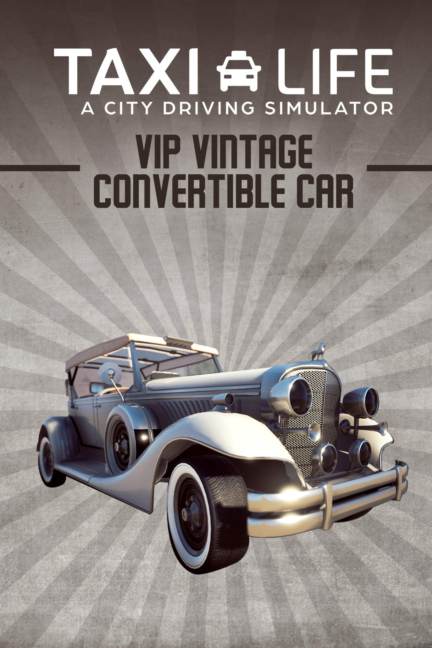 Taxi Life: A City Driving Simulator - VIP Vintage Convertible Car