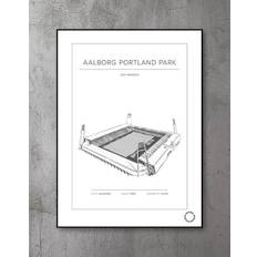 Plakat - Aalborg Portland Park - Aab Fodbold