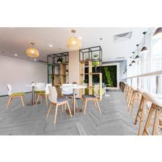 SPC vinyl klikgulv - Sildeben, Ice Oak P1007