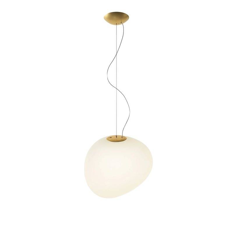 Foscarini Gregg Medium Pendel E27 Guld Utgått