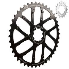 OneUp klinge 1x10 speed 42T + 16T sort