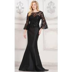 Rina di Montella RD2939 - Bell Sleeve Mermaid Formal Gown