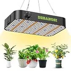 1000 Watt Växtlampa LED, dimbar LED Grow Lamp Plant Lamp Full Spectrum med IR & UV Dasiy Chain-funktion, 588Pcs LED-lampor för växthus och inomhusväxt Vegetabilisk blomsterodling