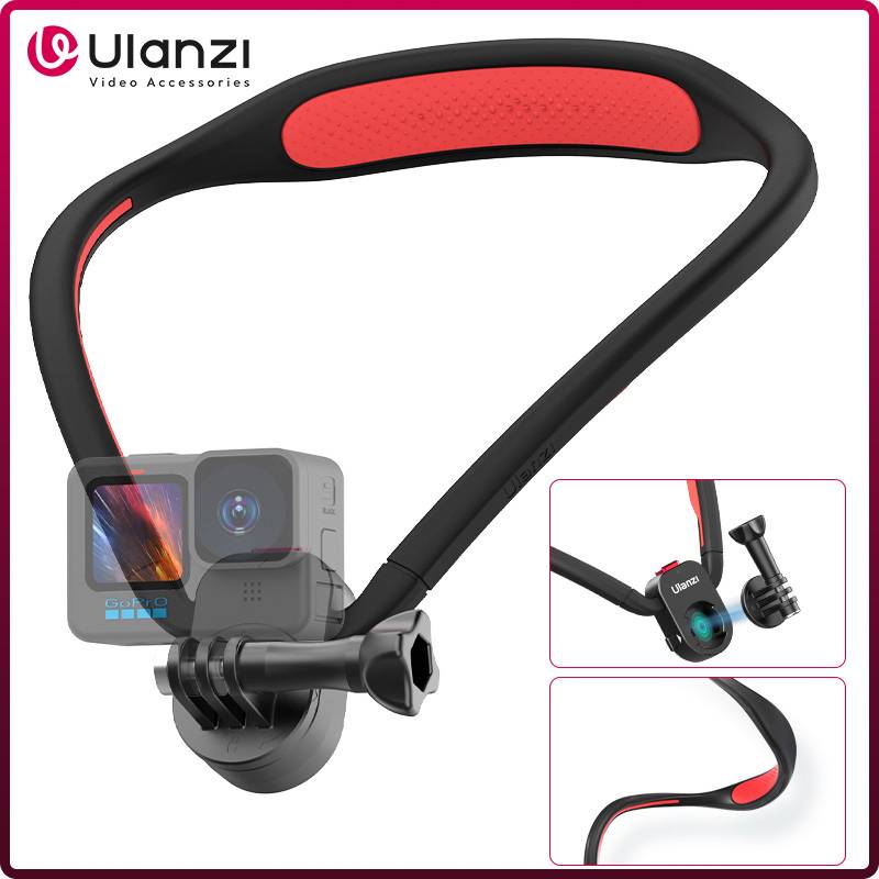 Ulanzi Go-Quick II Magnetic Neck Holder Mount For GoPro Hero 13 12 11 10 9 8 for Insta360 DJI Osmo Action Camera Accessories