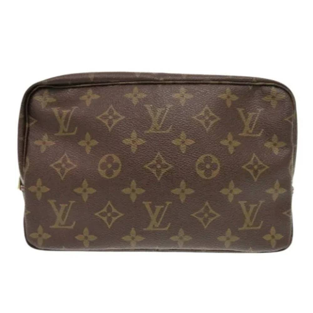 Louis Vuitton Vintage Pre-owned Canvas Clutch - Vintage - unisex - Brun - ONE SIZE -