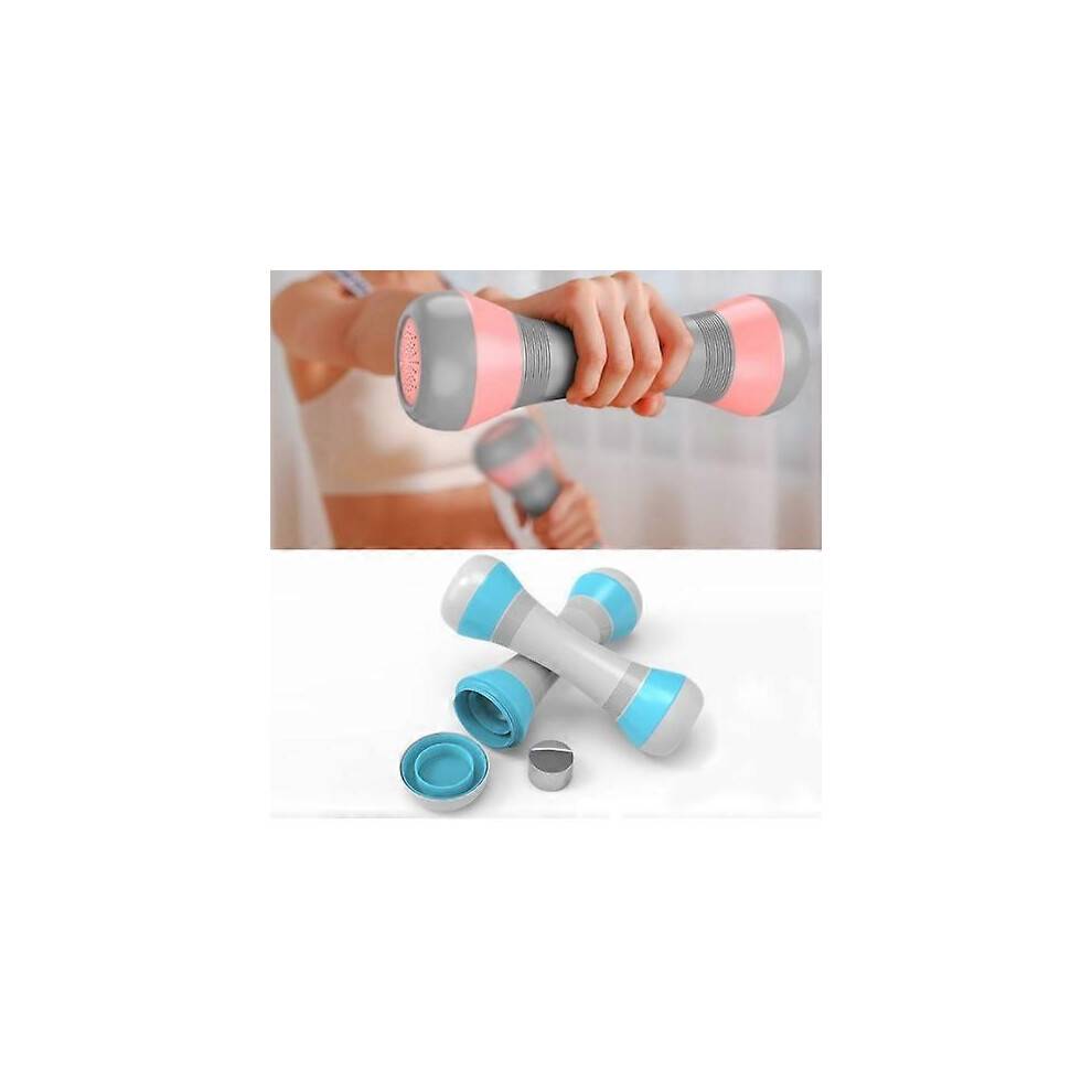 (4kg, Blue) Ladies Home Adjustable Weight Fitness Dumbbells Arm Muscle Shaper