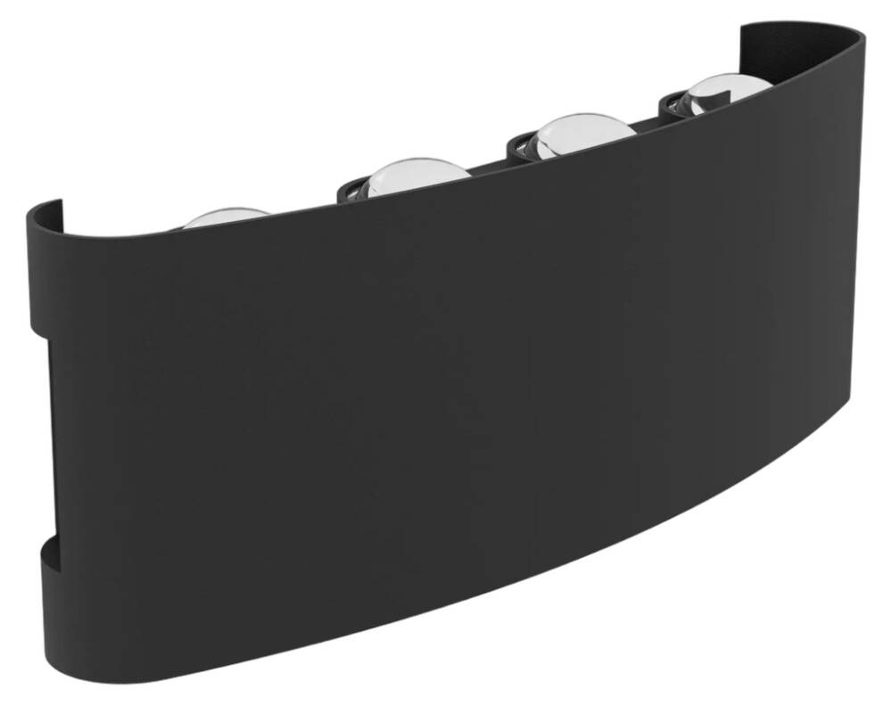 Eglo væglampe udendørs Cosolenzo-E sort LED L22 cm
