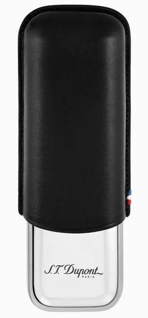S.T. DUPONT 2 CIGAR CASE BLACK