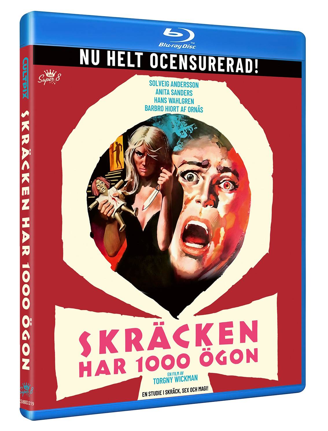 Skräcken har 1000 ögon (Hans Wahlgren) (1970) - Begagnad Bluray