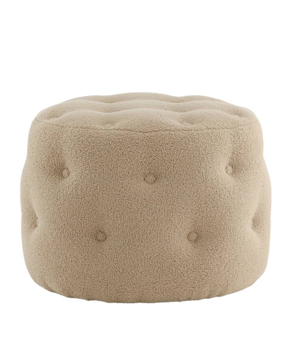 Sittpuff Violetta Beige