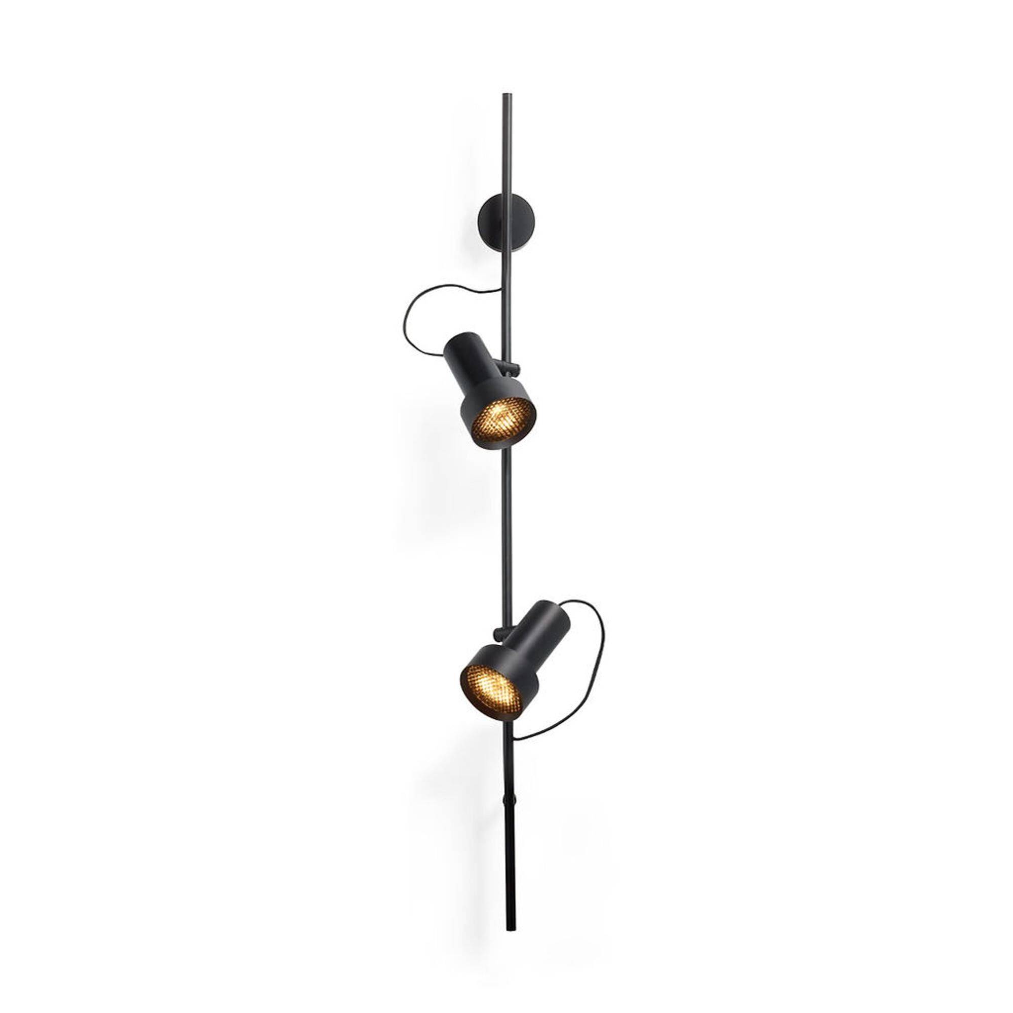 Trizo 21 2Thirty-WV2 Honeycomb Vägglampa Svart/ Svart Ring