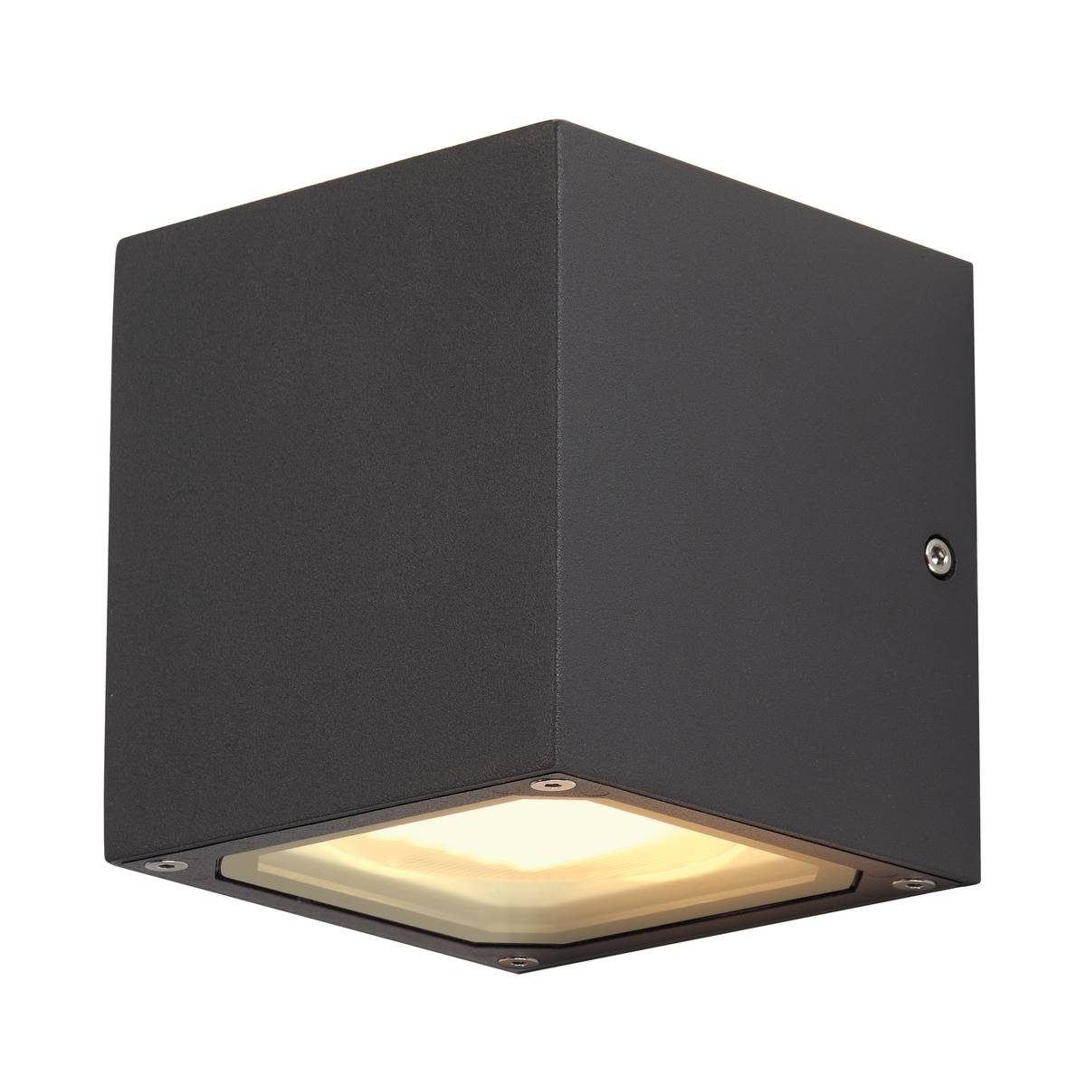 SLV Sitra Cube Up/Down Vägglampa Antracit