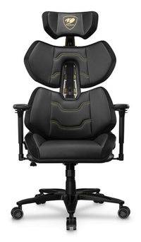 (ComputerSalg) COUGAR Gaming Terminator Elite Gold, PC gamingstol, 135 kg, Polstret sæde, Polstret ryglæn, 160 cm, 200 cm