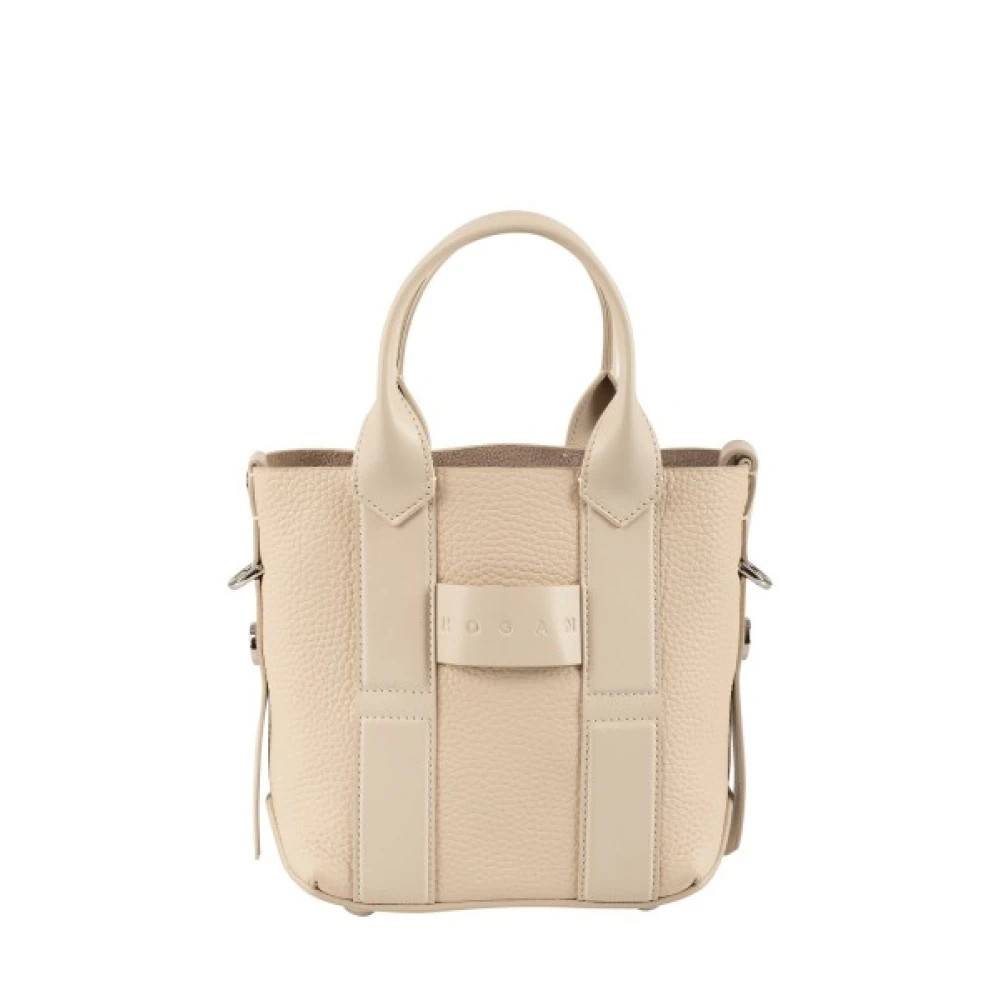 Hogan - Script Shopping Bag Väskor - Dam - ONE Size - Läder